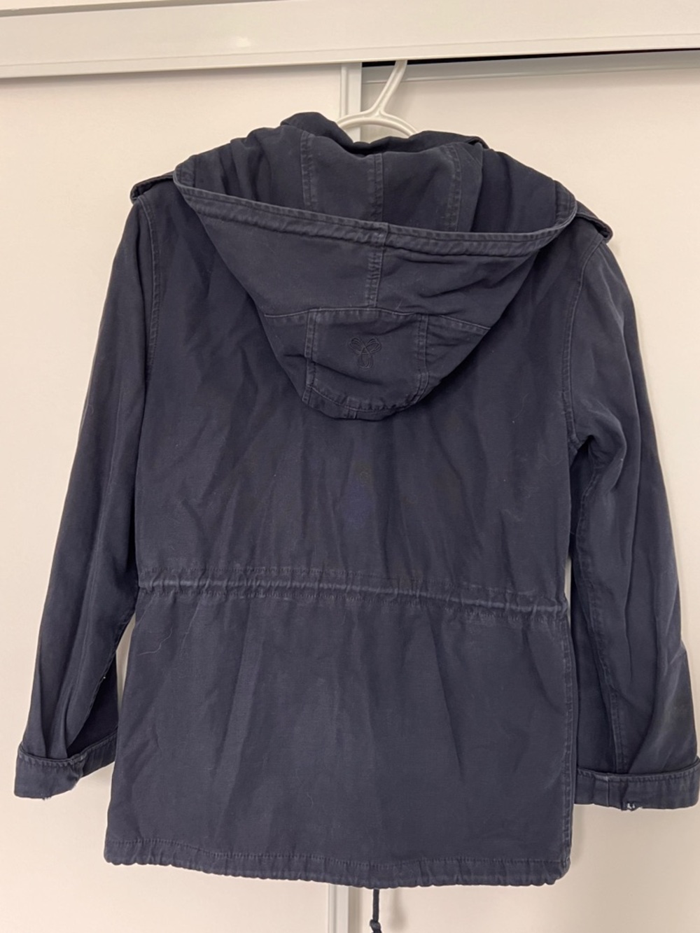 Aritzia TNA Navy Hooded Anorak Jacket - Picture 4 of 6
